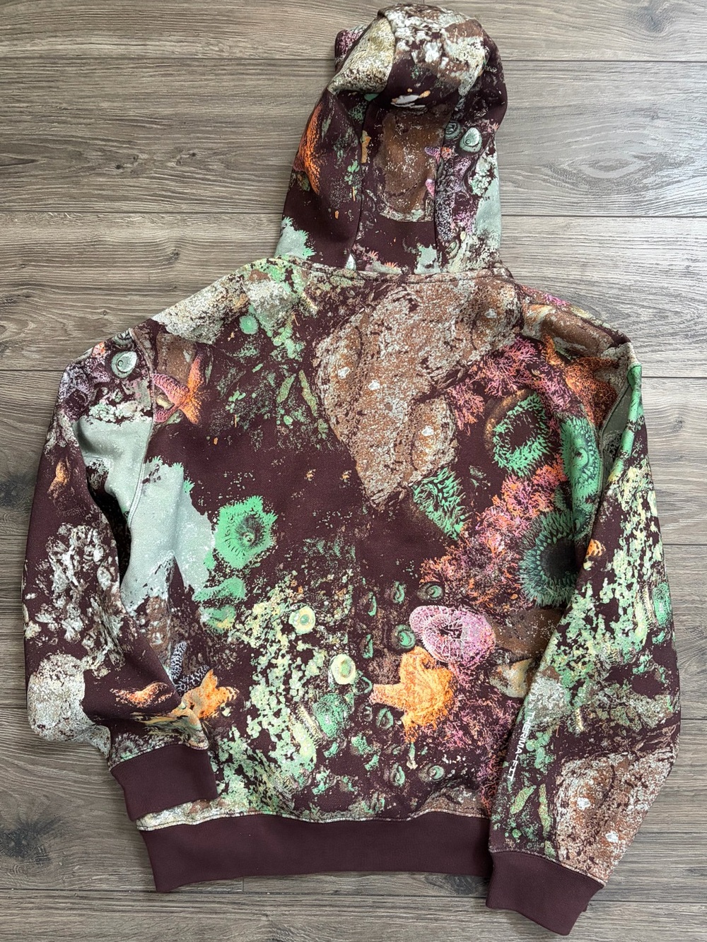Nike ACG Therma-Fit Tuff Fleece Coral Reef Print Hoodie M - Picture 6 of 6
